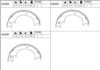 SUBAR 26694XA00A Brake Shoe Set